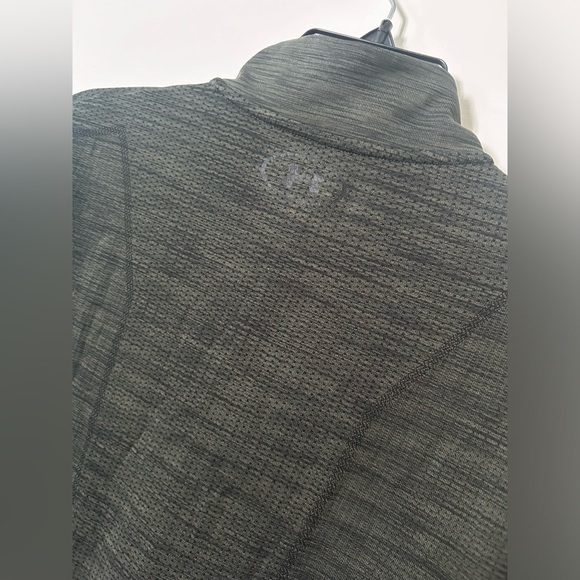 Men's UA Threadborne 1/4 Zip Mens Long Sleeve - Picture 4 of 4